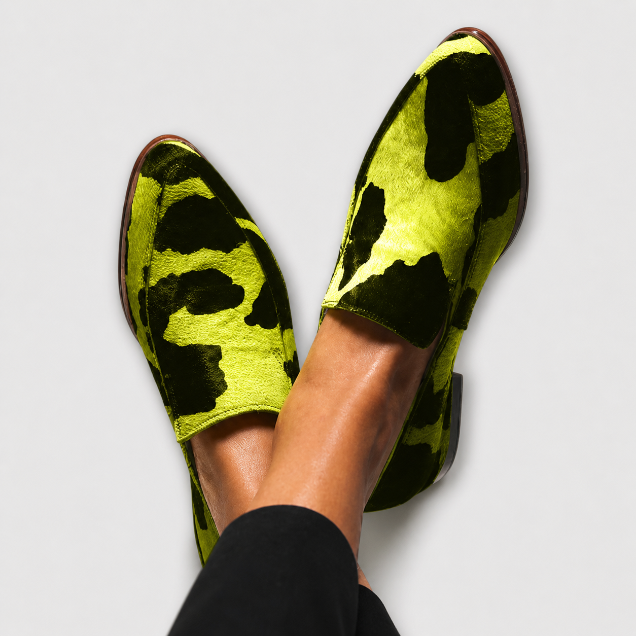 Paloma | Lehmäkuvioiset Loaferit