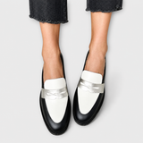 Xara | Mustat Metallihohtoiset Loaferit