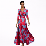 Emilia | Maxi Kukallinen Mekko Elegantti