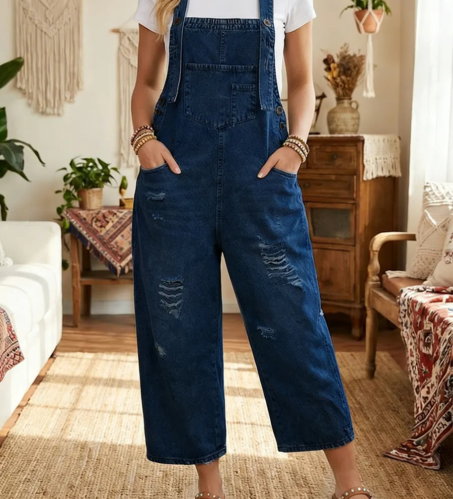 Aurevia | Vintage-ilmeinen Denim-haalari