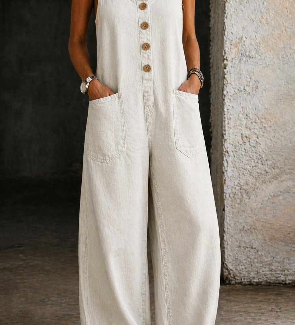 Hanna - Vintage-pesty Farkkuhaalari