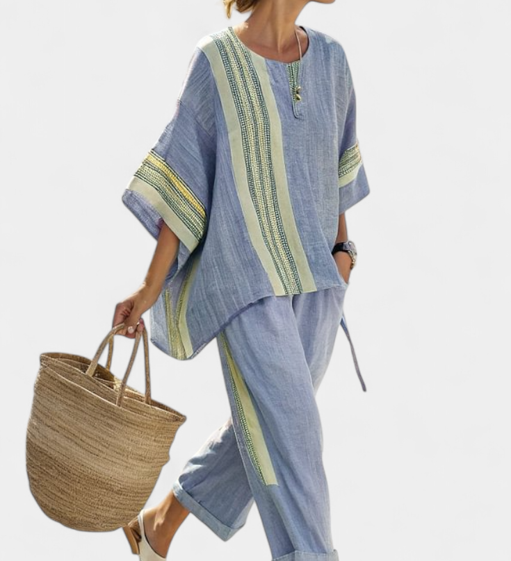 Lorena | Pellava-bambusetti Boho-tyyliin