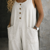 Iina - Vintage-pesty Puuvillahaalari