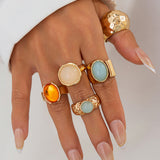 Avoimet Strass-sormukset -setti